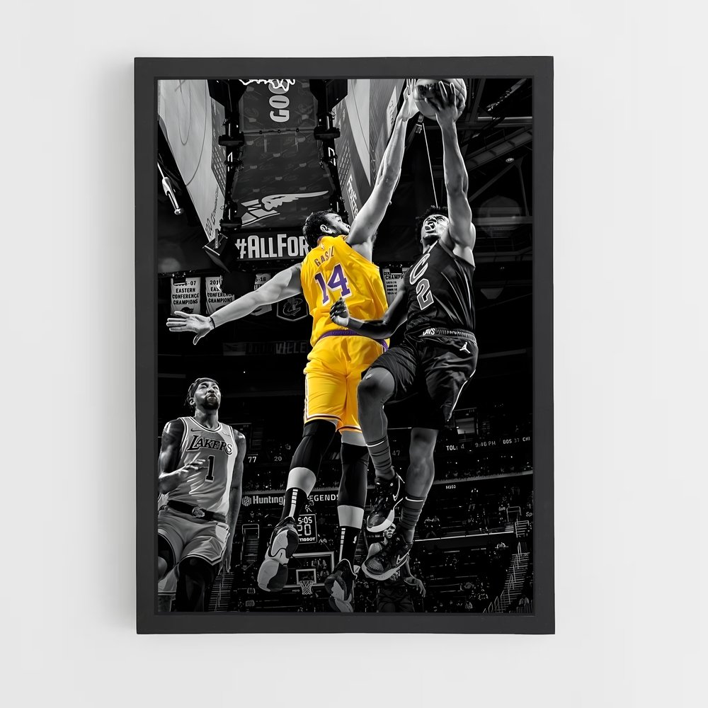 Poster Marc gasol – affiche Basketball (vue 2)